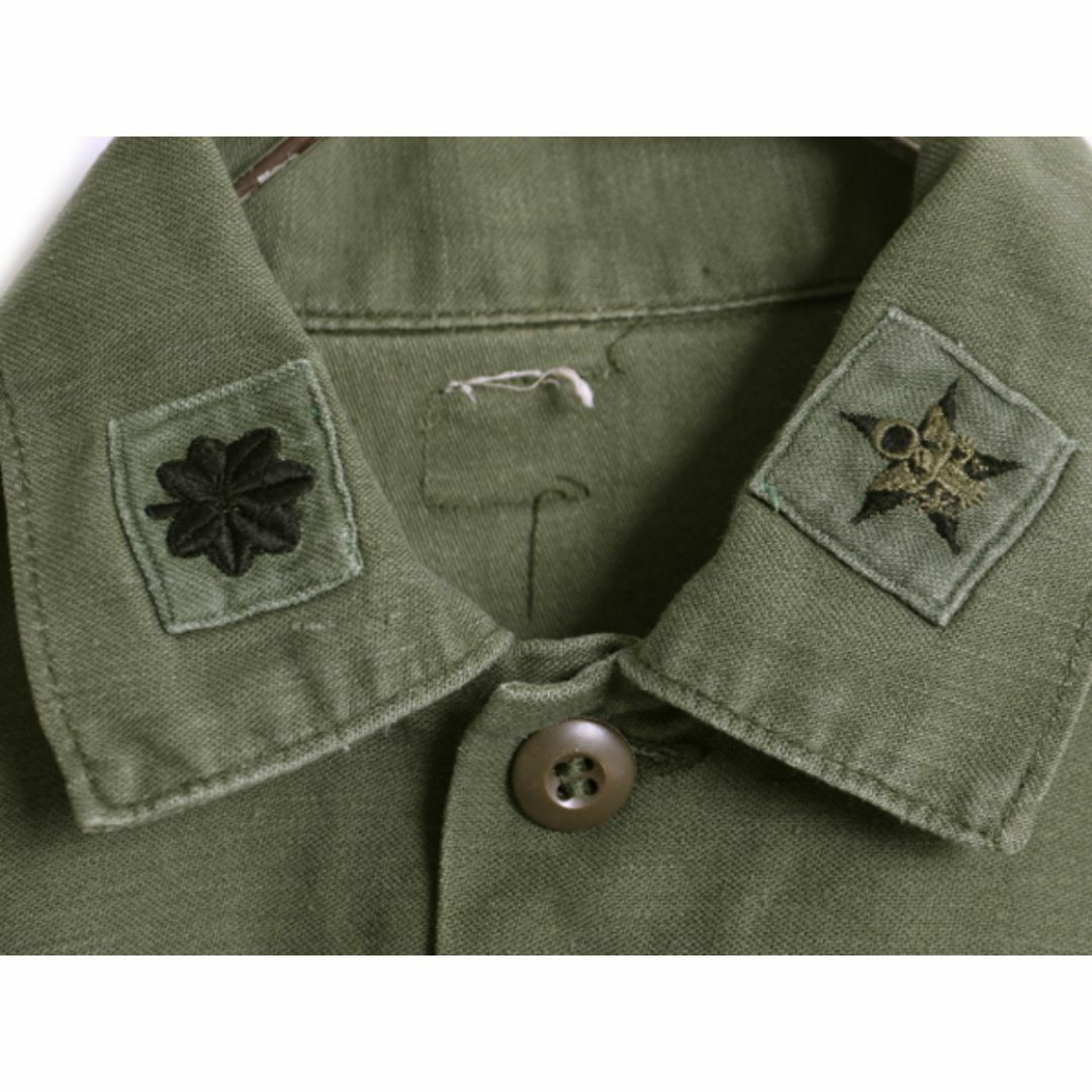70s 74年製 米軍実物 US ARMY コットン サテン ユーティリティ 70s 74年製 米軍実物 US ARMY コットン サテン ユーティリティ