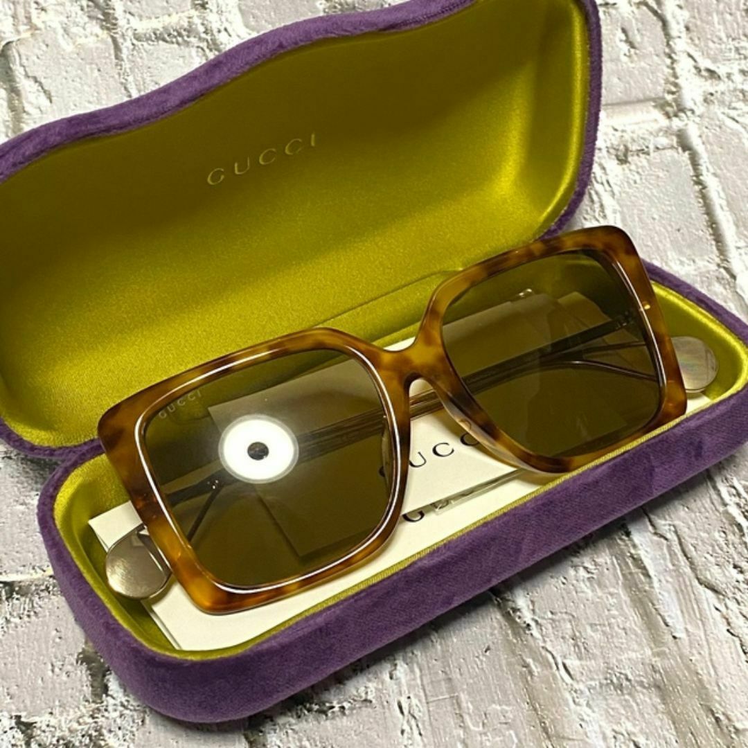 GUCCI グッチ べっ甲風 サングラス GUCCI グッチ べっ甲風 サングラス