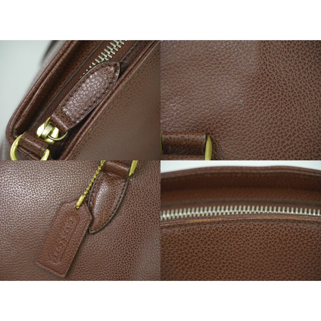 COACH - 本物 コーチ COACH オールドコーチ ハンドバッグ レザー COACH - 本物 コーチ COACH オールドコーチ ハンドバッグ レザー