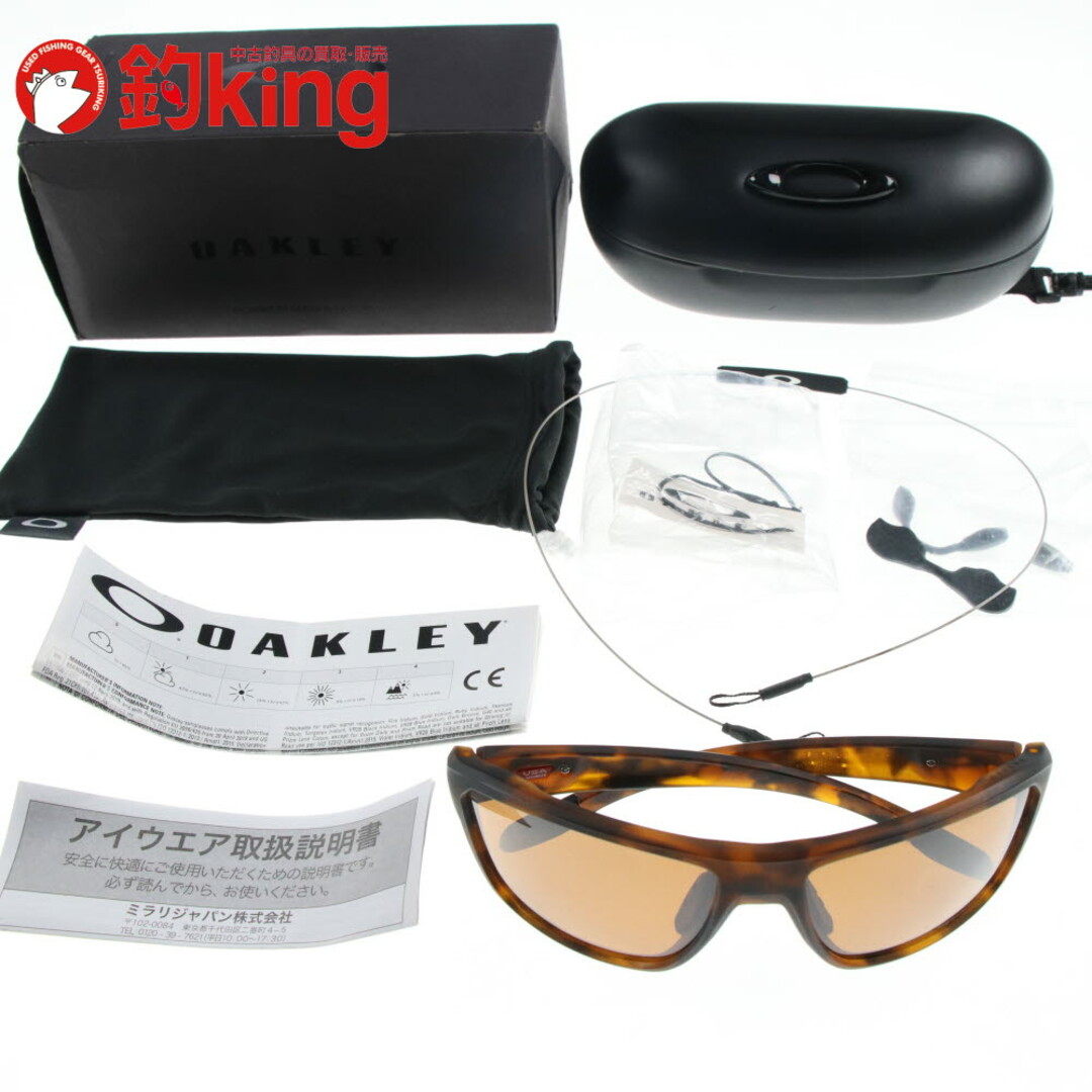 ベストセラー Oakley - 【中古】 オークリー スプリット ショット マット セル、プラスチックフレーム