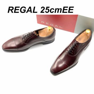 REGAL - 未使用 REGAL リーガル 25cmEE 21EL ストレートチップ REGAL - 未使用 REGAL リーガル 25cmEE 21EL ストレートチップ