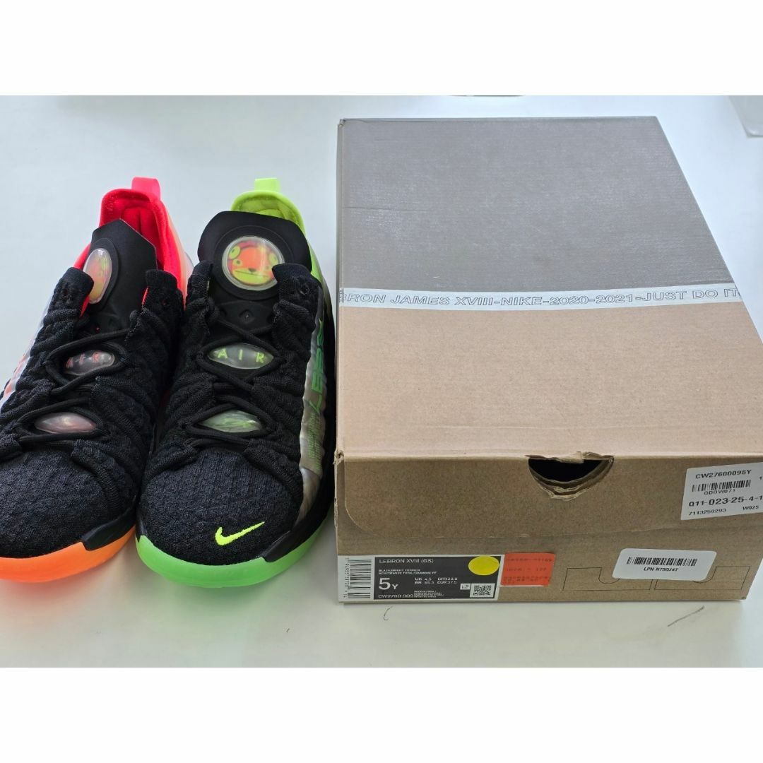 NIKE - 新品 ナイキ レブロン 18 GS キッズ バッシュ ミニバス NIKE - 新品 ナイキ レブロン 18 GS キッズ バッシュ ミニバス