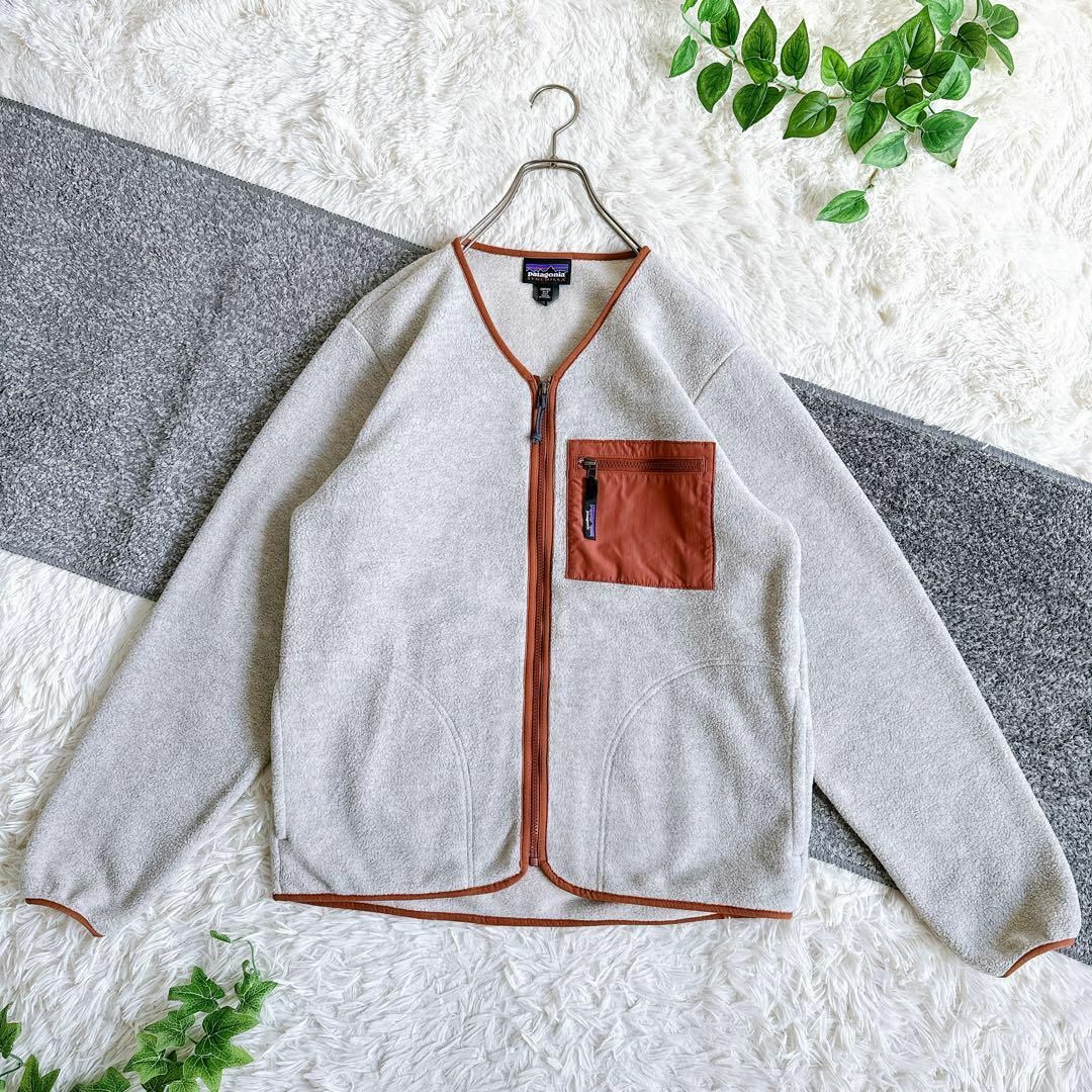 美品 Patagonia パタゴニア フリース シンチ カーディガン 男女兼用 美品 Patagonia パタゴニア フリース シンチ カーディガン 男女兼用