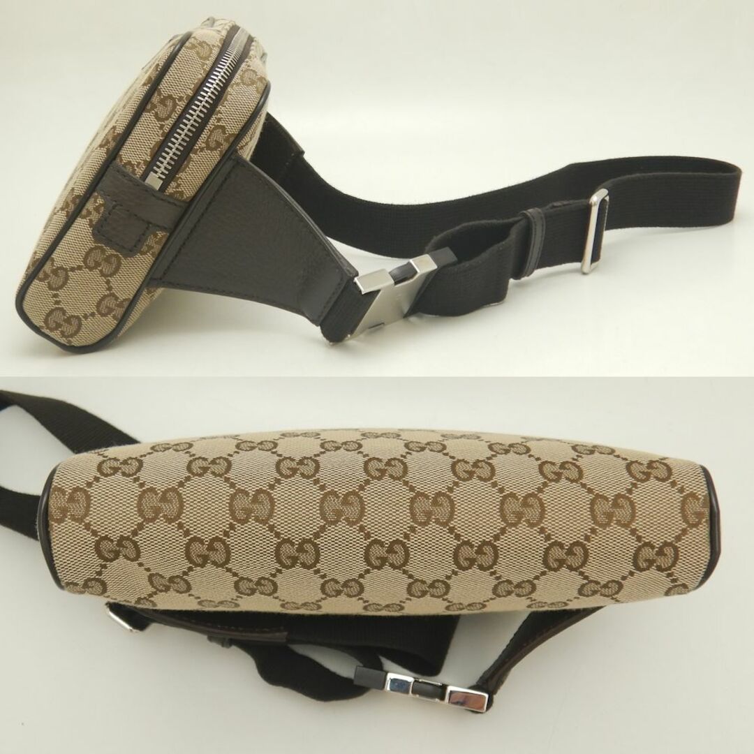 GUCCI グッチ ウエストバッグ 449174 GGキャンバスxレザー GG GUCCI グッチ ウエストバッグ 449174 GGキャンバスxレザー GG