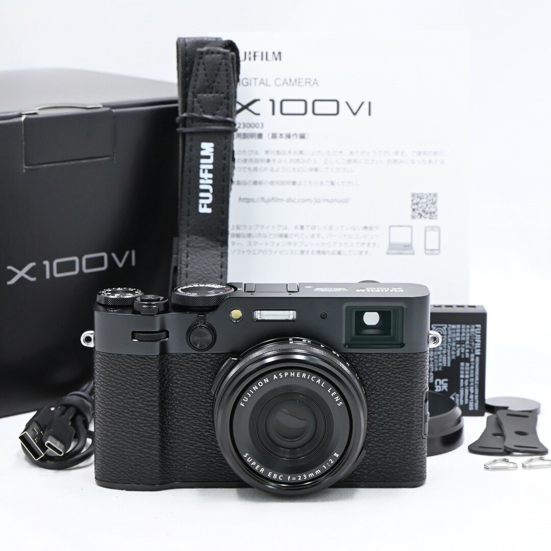 富士フイルム - FUJIFILM X100VI ブラックの通販 by Flagship 富士フイルム - FUJIFILM X100VI ブラックの通販 by Flagship