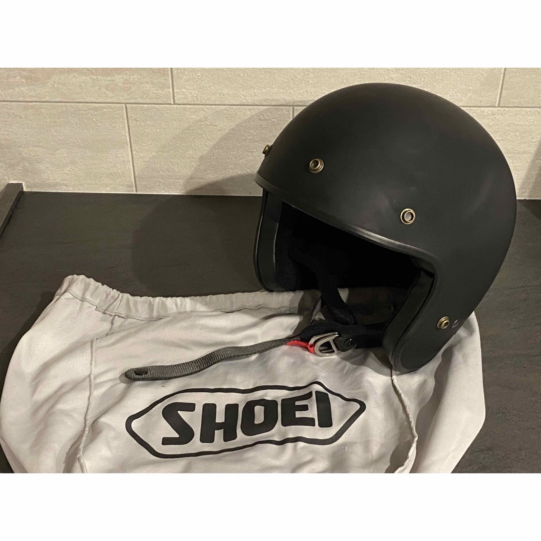 SHOEI ジェットヘルメット マットブラック サイズXL(61センチ SHOEI ジェットヘルメット マットブラック サイズXL(61センチ