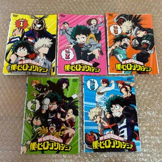 僕のヒーローアカデミア DVD 5枚セット 第1話～第13話 レンタル落ち (アニメ)