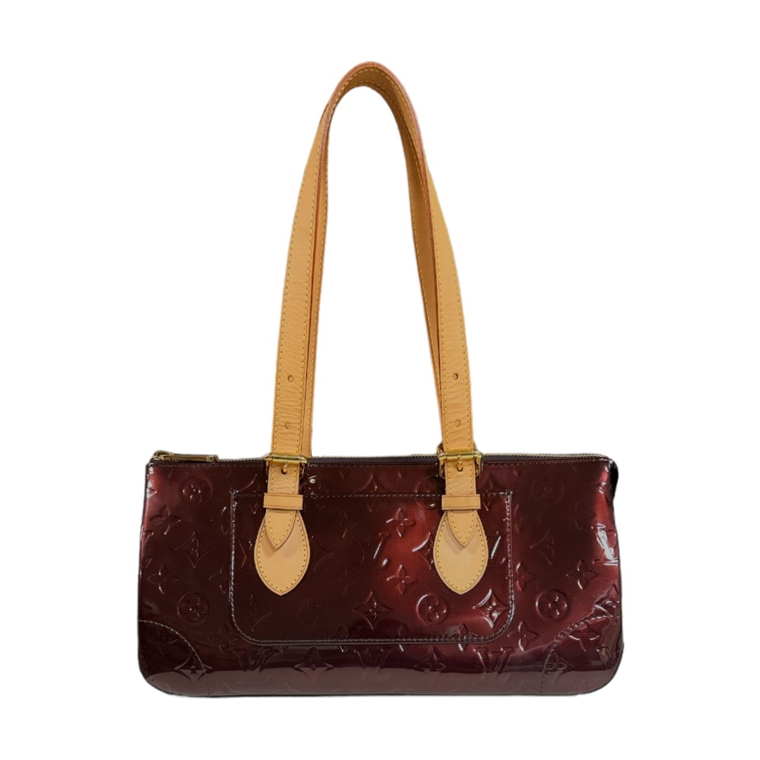 LOUIS VUITTON - ルイヴィトン ローズウッドアベニュー モノグラムヴェルニ ショルダーバッグ モノグラムヴェルニ M93510 レッド レディース LOUIS VUITTON  中古