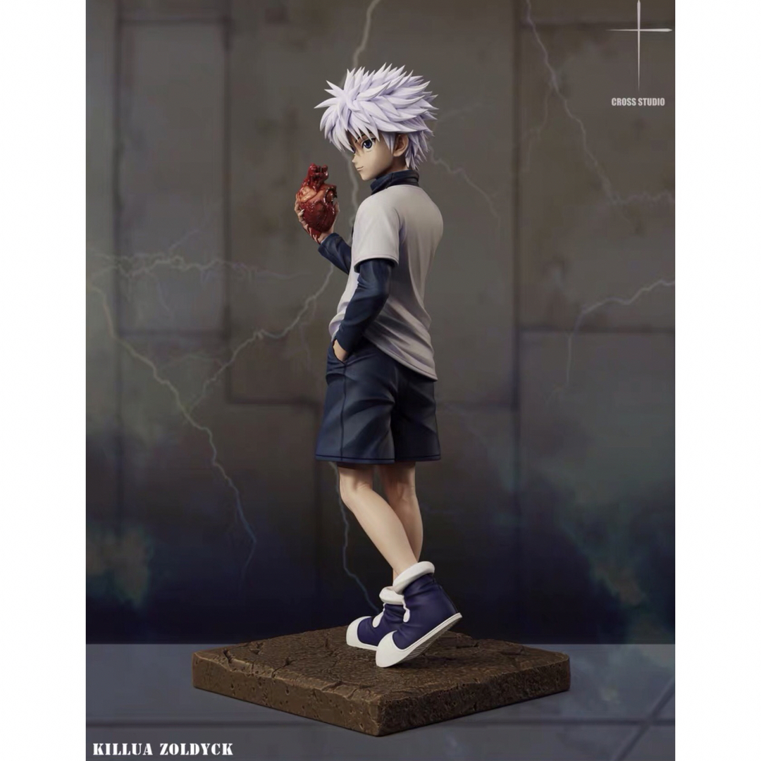 HUNTERxHUNTER キルア=ゾルディック ガレージキット GK完成品の HUNTERxHUNTER キルア=ゾルディック ガレージキット GK完成品の