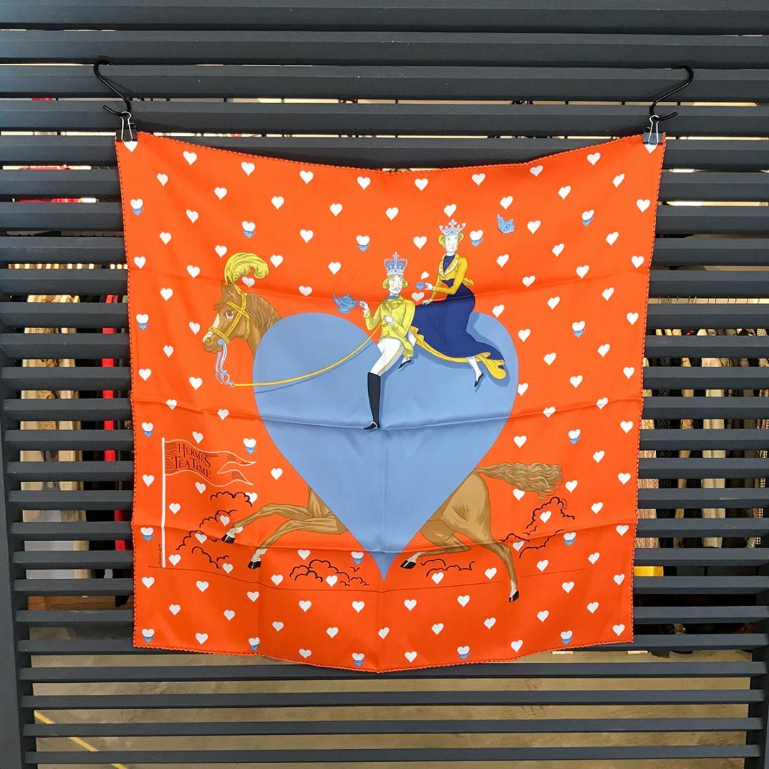 エルメス カレ70 HERMES TEA TIME ブランドオフ ひどい HERMES エルメス カレ70 HERMES TEA TIME ブランドオフ ひどい HERMES
