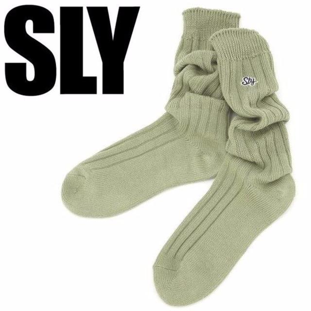 SLY(スライ)の★新品★日本製★SLY★ルーズ カラーソックス 靴下 スライ レディースのレッグウェア(ソックス)の商品写真