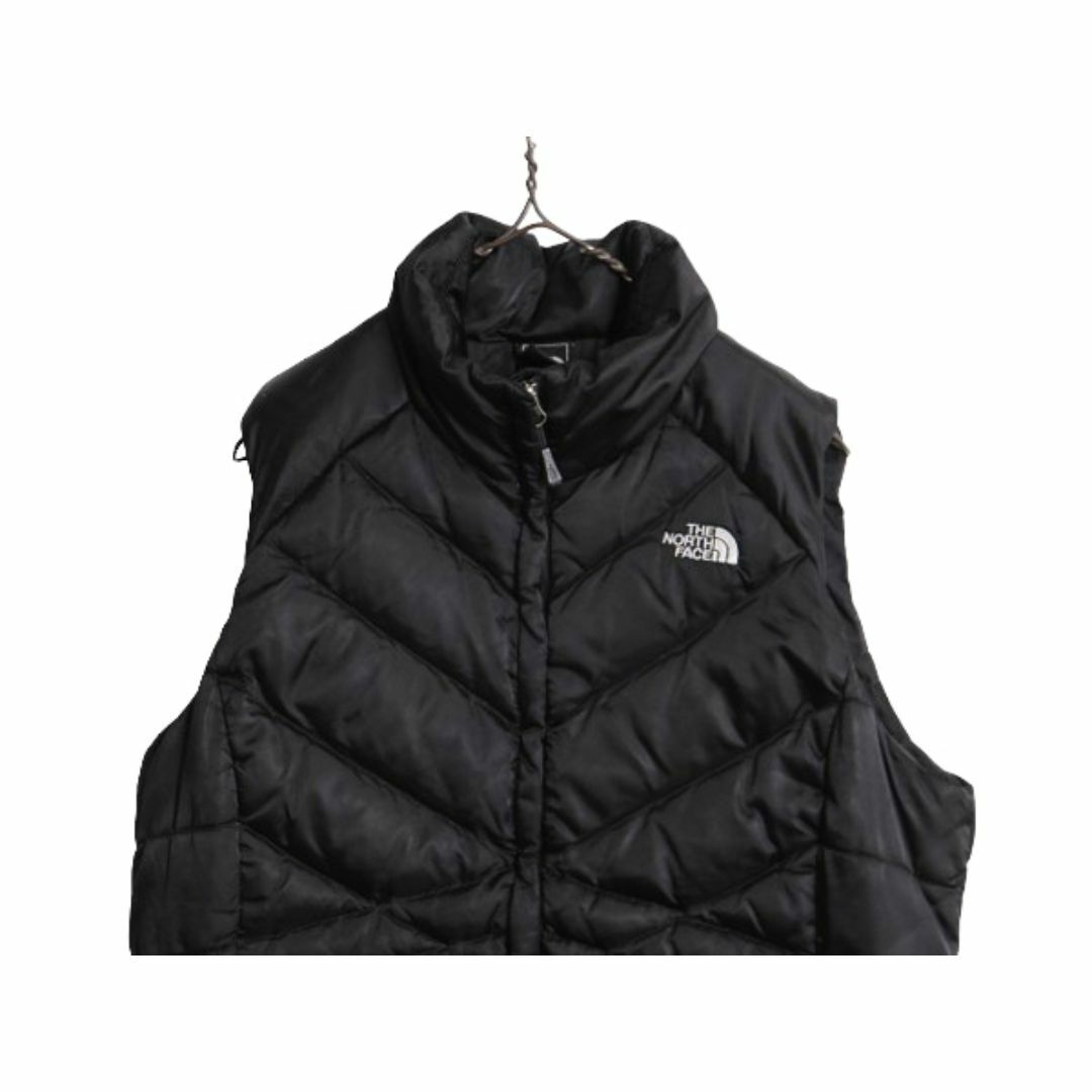 ノースフェイス アコンカグア ダウンベスト 黒 size S スレあり ノースフェイス アコンカグア ダウンベスト 黒 size S スレあり