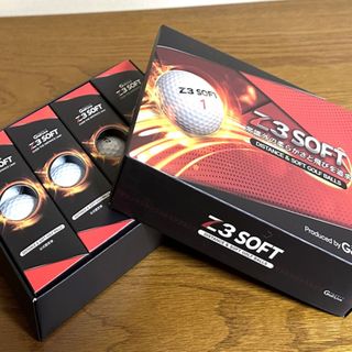 GolfLive Z3 SOFT ゴルフボール 3個入り×2（Z3 SOFT DISTANCE