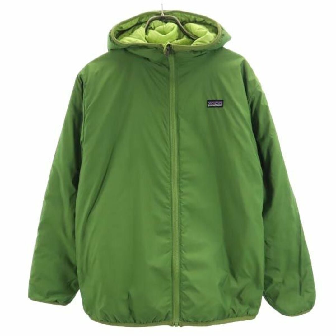 流行り の ブランド patagonia - パタゴニア ロゴタグ リバーシブル 中綿ジャケット 女性用