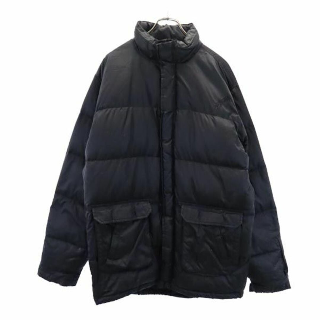 STUSSY - ステューシー 紺タグ オールド ダウンジャケット L 黒 STUSSY - ステューシー 紺タグ オールド ダウンジャケット L 黒