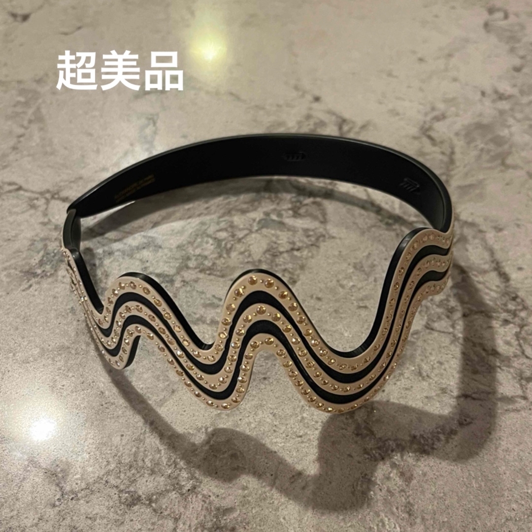 価格改定☆超美品ALEXANDRE DE PARIS スワロフスキーカチューシャ 価格改定☆超美品ALEXANDRE DE PARIS スワロフスキーカチューシャ