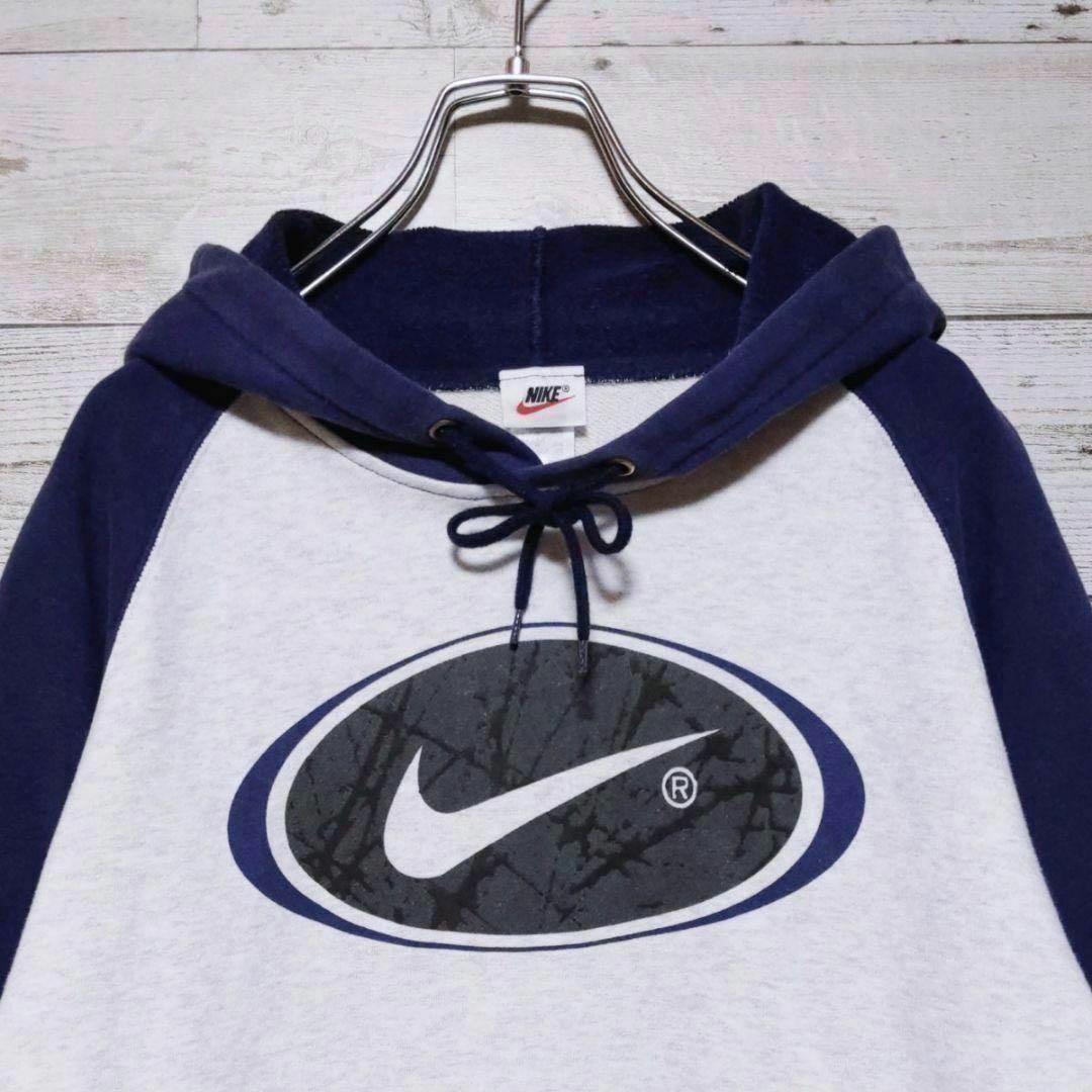 NIKE☆ナイキ☆L☆プルオーバーパーカー☆銀タグ☆日本製