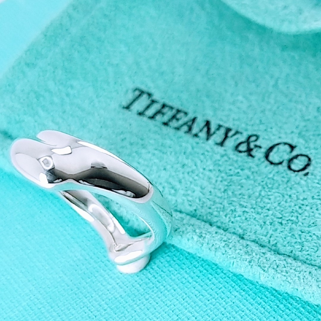 Tiffany & Co. - 【ティファニー】カーブド ハート ウェーブ Tiffany & Co. - 【ティファニー】カーブド ハート ウェーブ