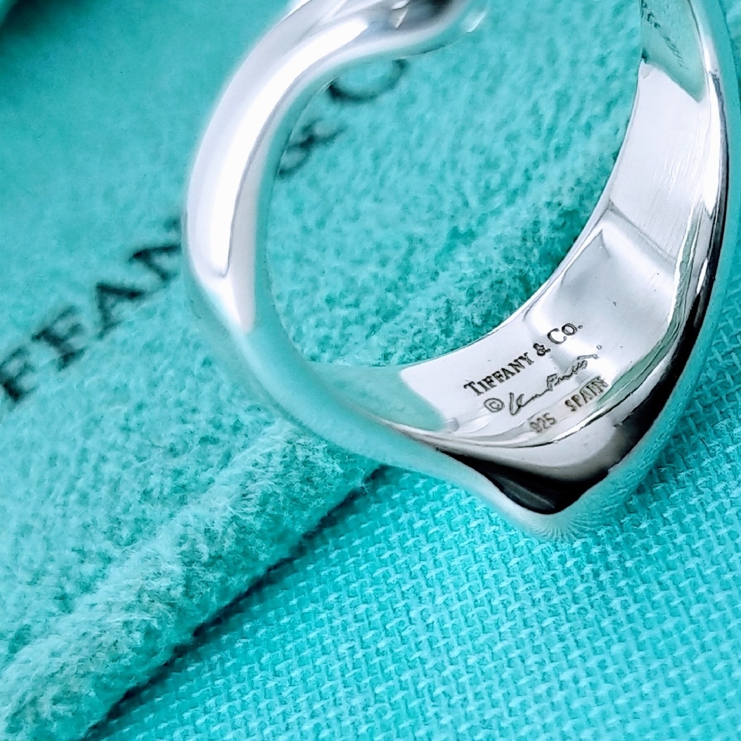 Tiffany & Co. - 【ティファニー】カーブド ハート ウェーブ Tiffany & Co. - 【ティファニー】カーブド ハート ウェーブ