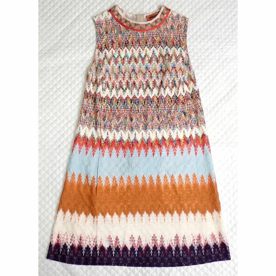 MISSONI - 極美品 ミッソーニ ワンピース ノースリーブ ドレス MISSONI - 極美品 ミッソーニ ワンピース ノースリーブ ドレス