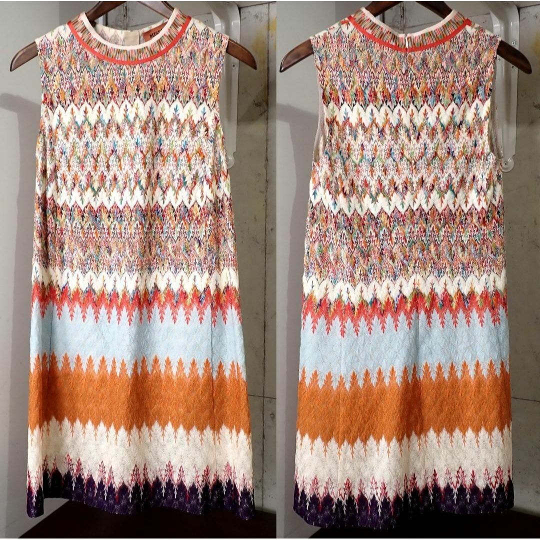 MISSONI - 極美品 ミッソーニ ワンピース ノースリーブ ドレス MISSONI - 極美品 ミッソーニ ワンピース ノースリーブ ドレス