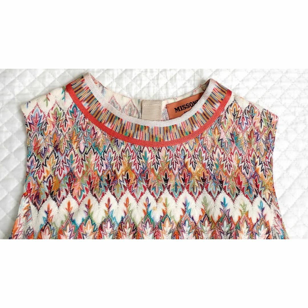 MISSONI - 極美品 ミッソーニ ワンピース ノースリーブ ドレス MISSONI - 極美品 ミッソーニ ワンピース ノースリーブ ドレス
