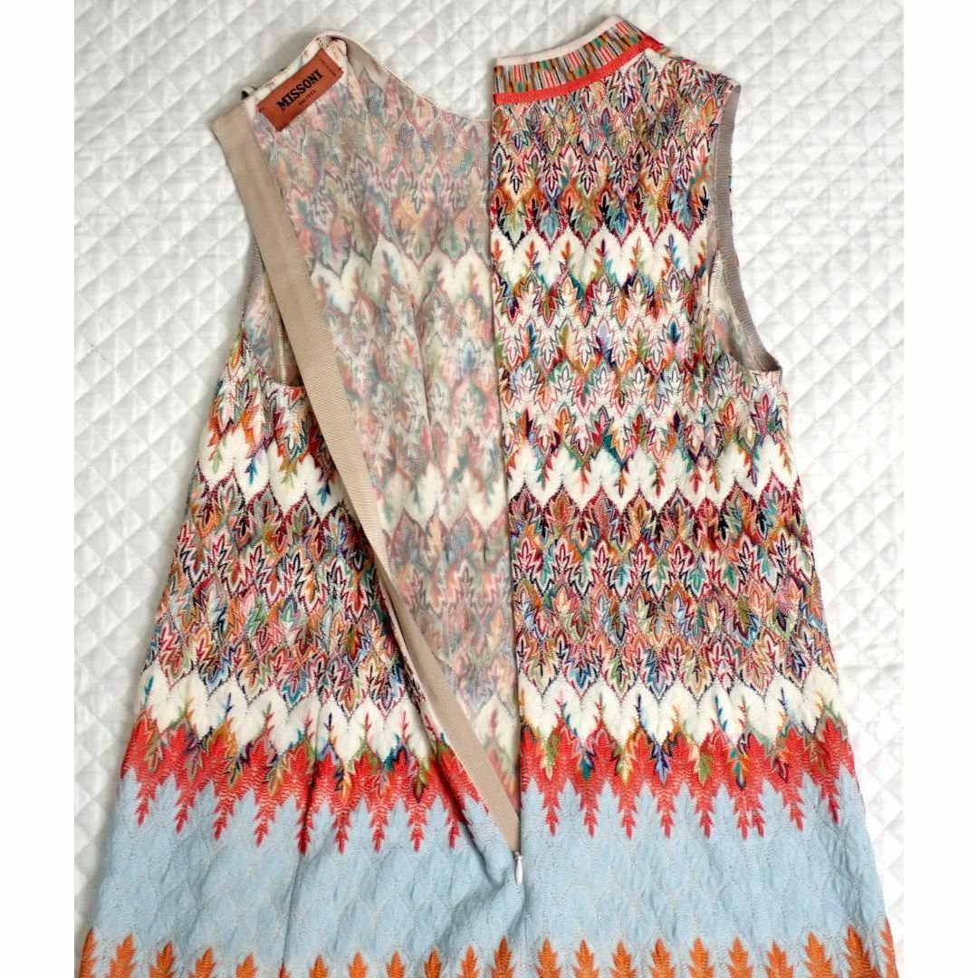 MISSONI - 極美品 ミッソーニ ワンピース ノースリーブ ドレス MISSONI - 極美品 ミッソーニ ワンピース ノースリーブ ドレス