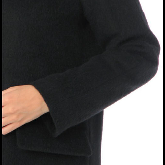 DRESSTERIOR(ドレステリア)のドレステリア ノーカラーシャギーコート レディースのジャケット/アウター(ロングコート)の商品写真