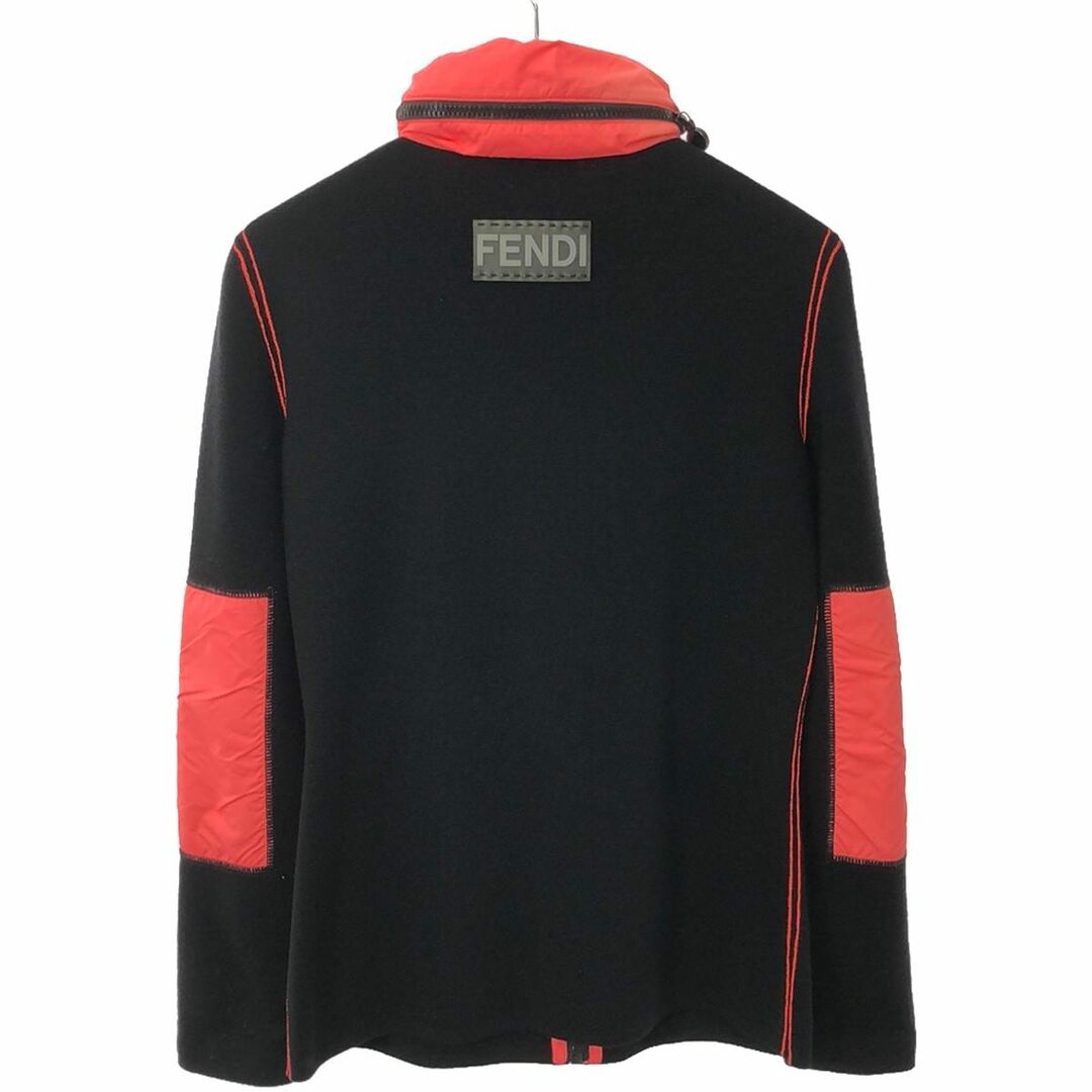 FENDI フェンディ ナイロンコンビニットブルゾン FZ7267 CDD FENDI フェンディ ナイロンコンビニットブルゾン FZ7267 CDD