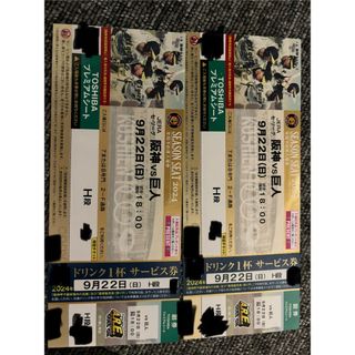 阪神タイガースチケット(野球)