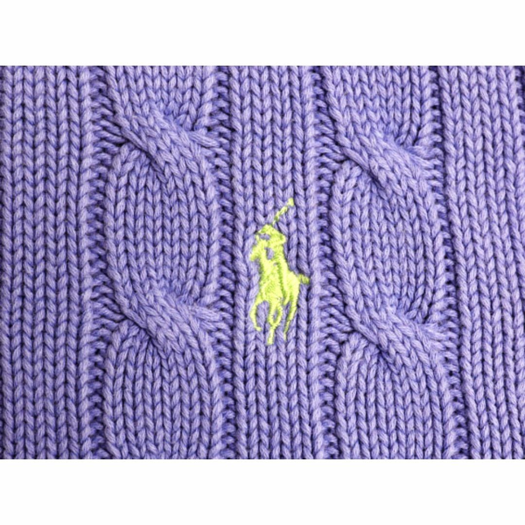 Ralph Lauren - ラルフローレン コットン ケーブル ニット Ralph Lauren - ラルフローレン コットン ケーブル ニット