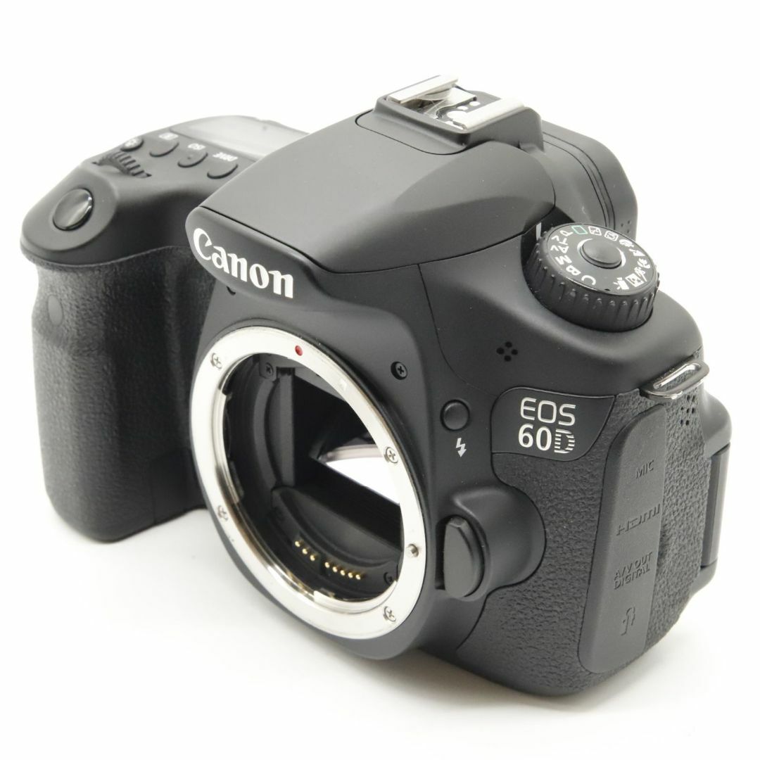 シャッター回数1960回!】□美品□EOS 60D ボディ ブラック シャッター回数1960回!】□美品□EOS 60D ボディ ブラック