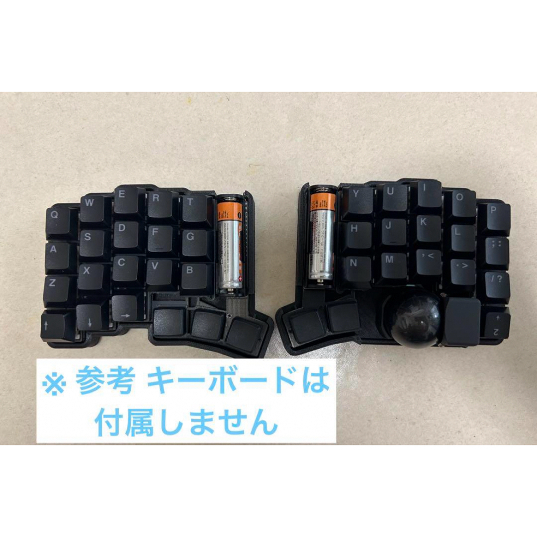 roBa ホワイト 無線 視 左右分割トラックボール キーボード roBa ホワイト 無線 視 左右分割トラックボール キーボード