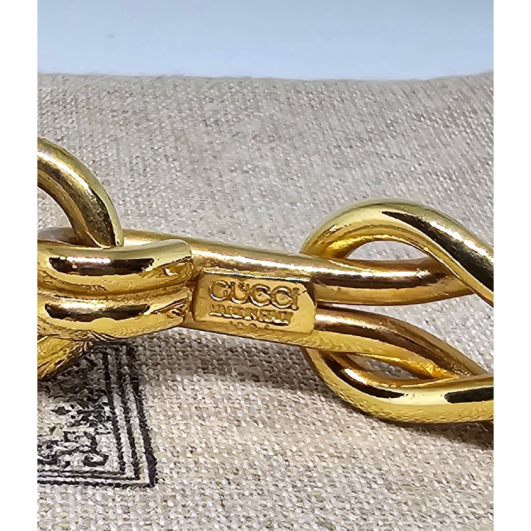 GUCCI - 【超レア廃盤美品】OLD GUCCI ヴィンテージ ノット GUCCI - 【超レア廃盤美品】OLD GUCCI ヴィンテージ ノット