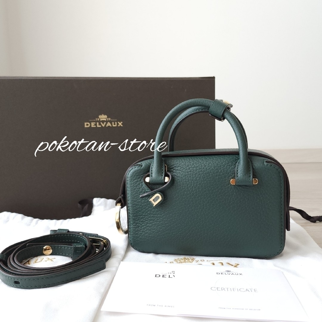 DELVAUX - 未使用【デルヴォー】クールボックス ナノ 新色 DELVAUX - 未使用【デルヴォー】クールボックス ナノ 新色