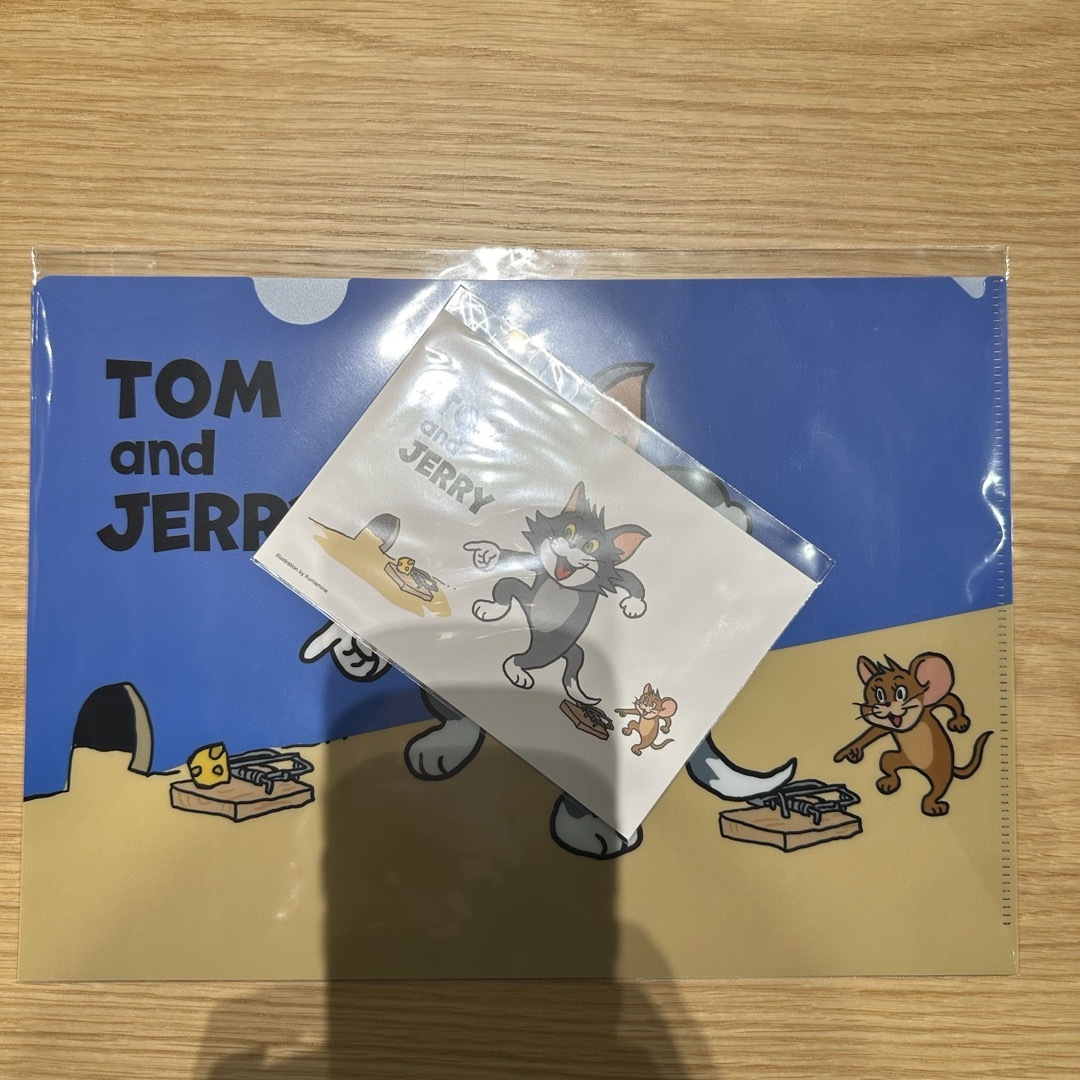 トムとジェリー85周年記念展 くまみね 現場ネコ クリアファイル トムとジェリー85周年記念展 くまみね 現場ネコ クリアファイル
