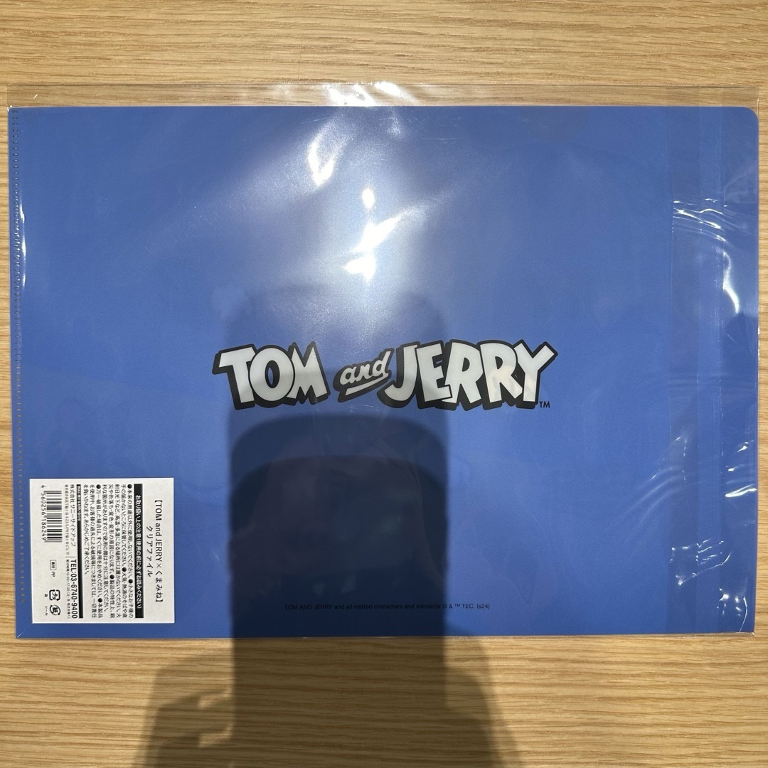 トムとジェリー85周年記念展 くまみね 現場ネコ クリアファイル トムとジェリー85周年記念展 くまみね 現場ネコ クリアファイル