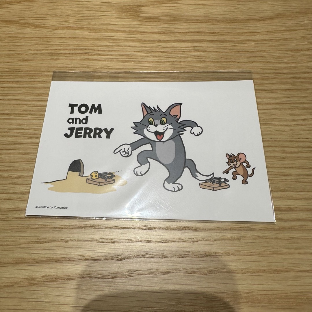トムとジェリー85周年記念展 くまみね 現場ネコ クリアファイル トムとジェリー85周年記念展 くまみね 現場ネコ クリアファイル