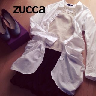 ズッカ(ZUCCa)のZUCCa＊シャーリングロングシャツ(シャツ/ブラウス(長袖/七分))