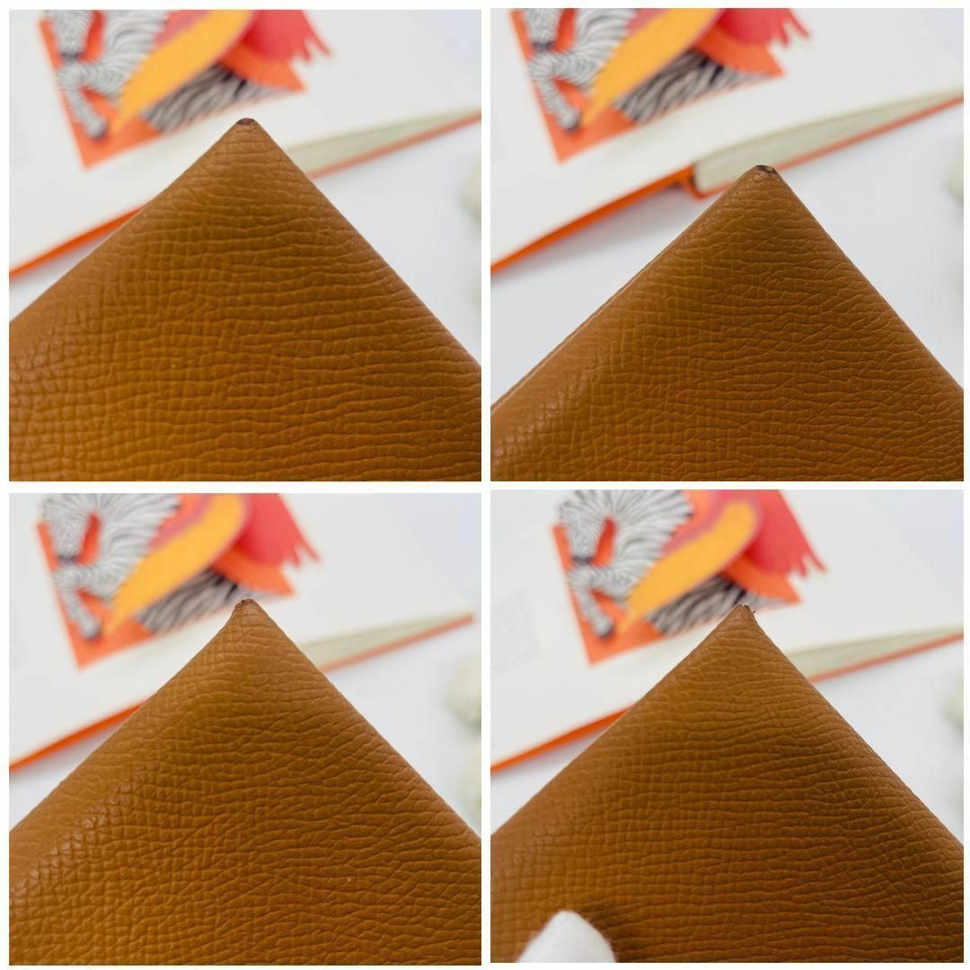 HERMES エルメス カルヴィ コインケース ブラウン ヴォー HERMES エルメス カルヴィ コインケース ブラウン ヴォー