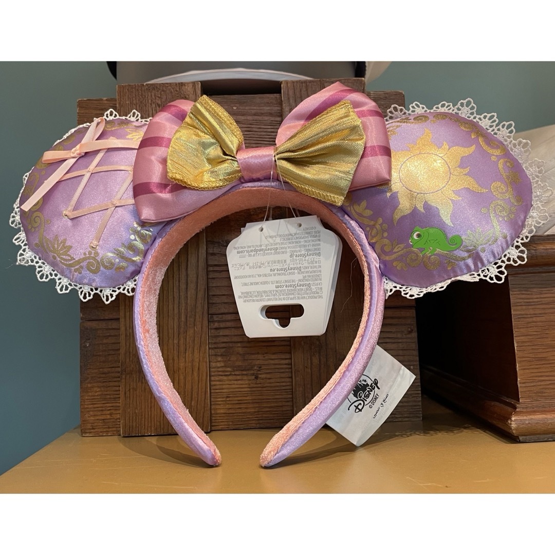 Disney(ディズニー)の海外ディズニー限定 ラプンツェル・カチューシャ 香港ディズニー エンタメ/ホビーのおもちゃ/ぬいぐるみ(キャラクターグッズ)の商品写真