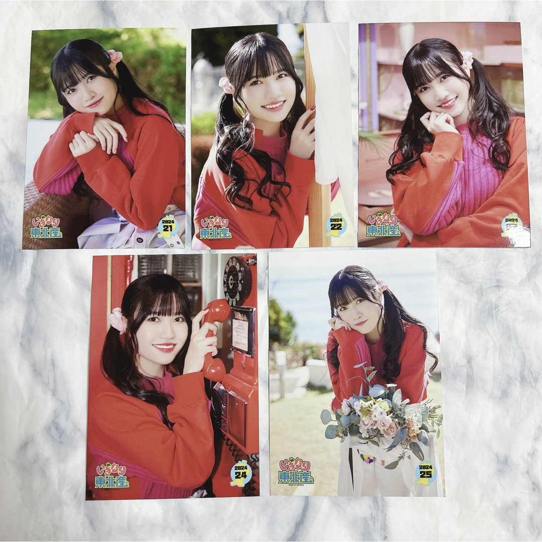 吉瀬真珠 生写真 5枚セット エンタメ/ホビーのタレントグッズ(アイドルグッズ)の商品写真