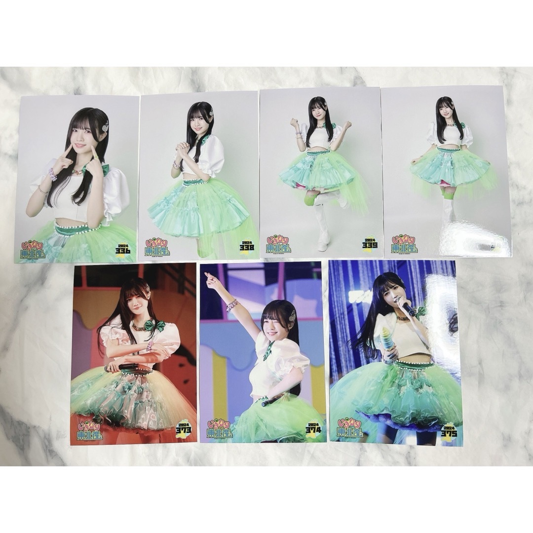 吉瀬真珠 生写真 7枚セット エンタメ/ホビーのタレントグッズ(アイドルグッズ)の商品写真
