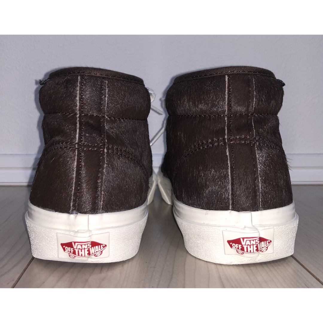 VANS - 24.5cm 良品 VANS BILLY'S CHUKKA ハラコ レザー 茶の VANS - 24.5cm 良品 VANS BILLY'S CHUKKA ハラコ レザー 茶の