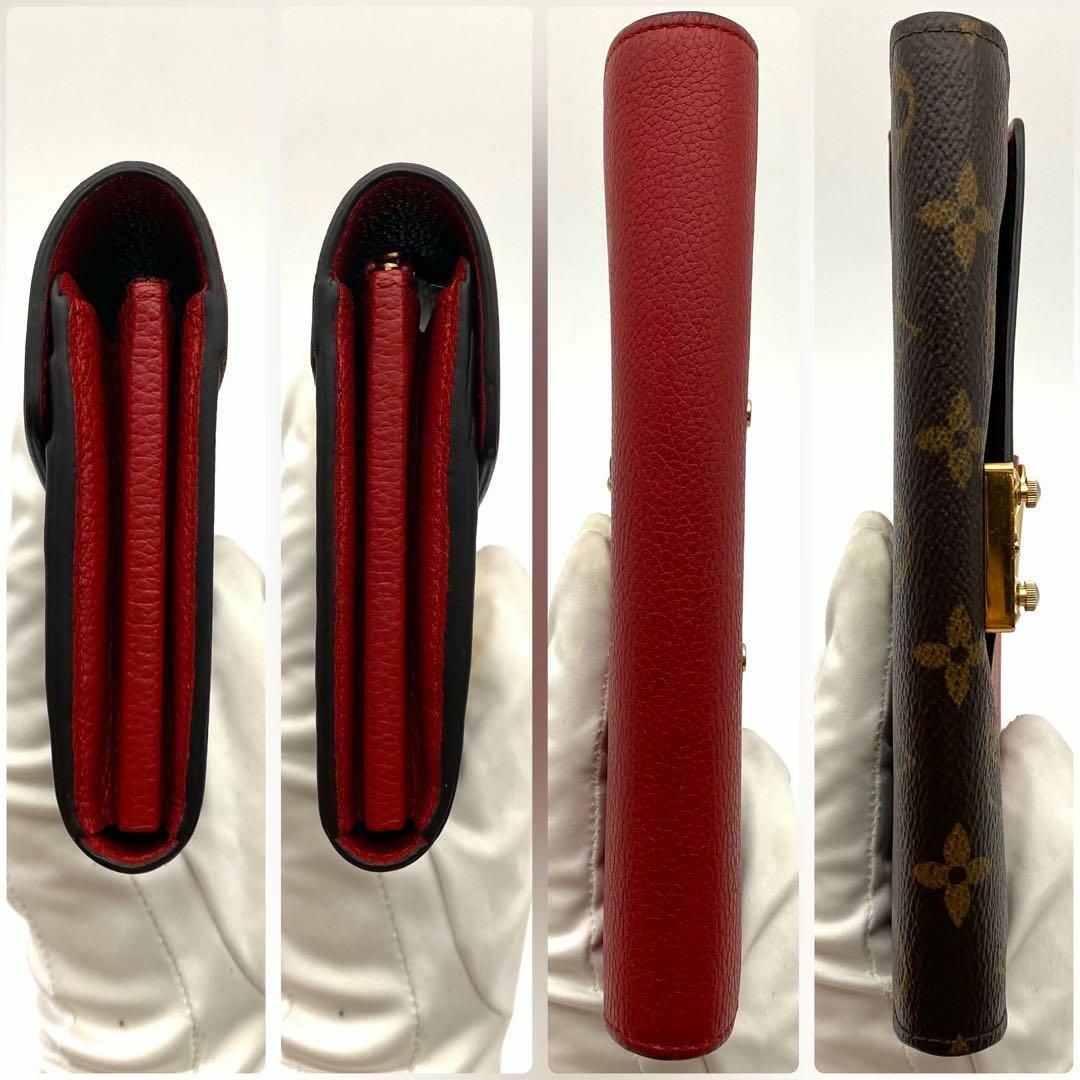 極美品】ルイヴィトン モノグラム ポルトフォイユ パラス 長財布 極美品】ルイヴィトン モノグラム ポルトフォイユ パラス 長財布
