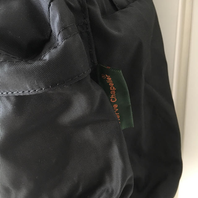 Herve Chapelier(エルベシャプリエ)のエルベシャプリエ リュック ブラック レディースのバッグ(リュック/バックパック)の商品写真