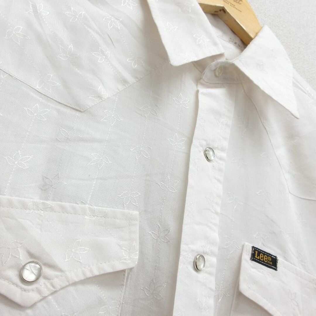 Lee - L☆古着 リー Lee 長袖 ウエスタン シャツ メンズ 80年代 Lee - L☆古着 リー Lee 長袖 ウエスタン シャツ メンズ 80年代