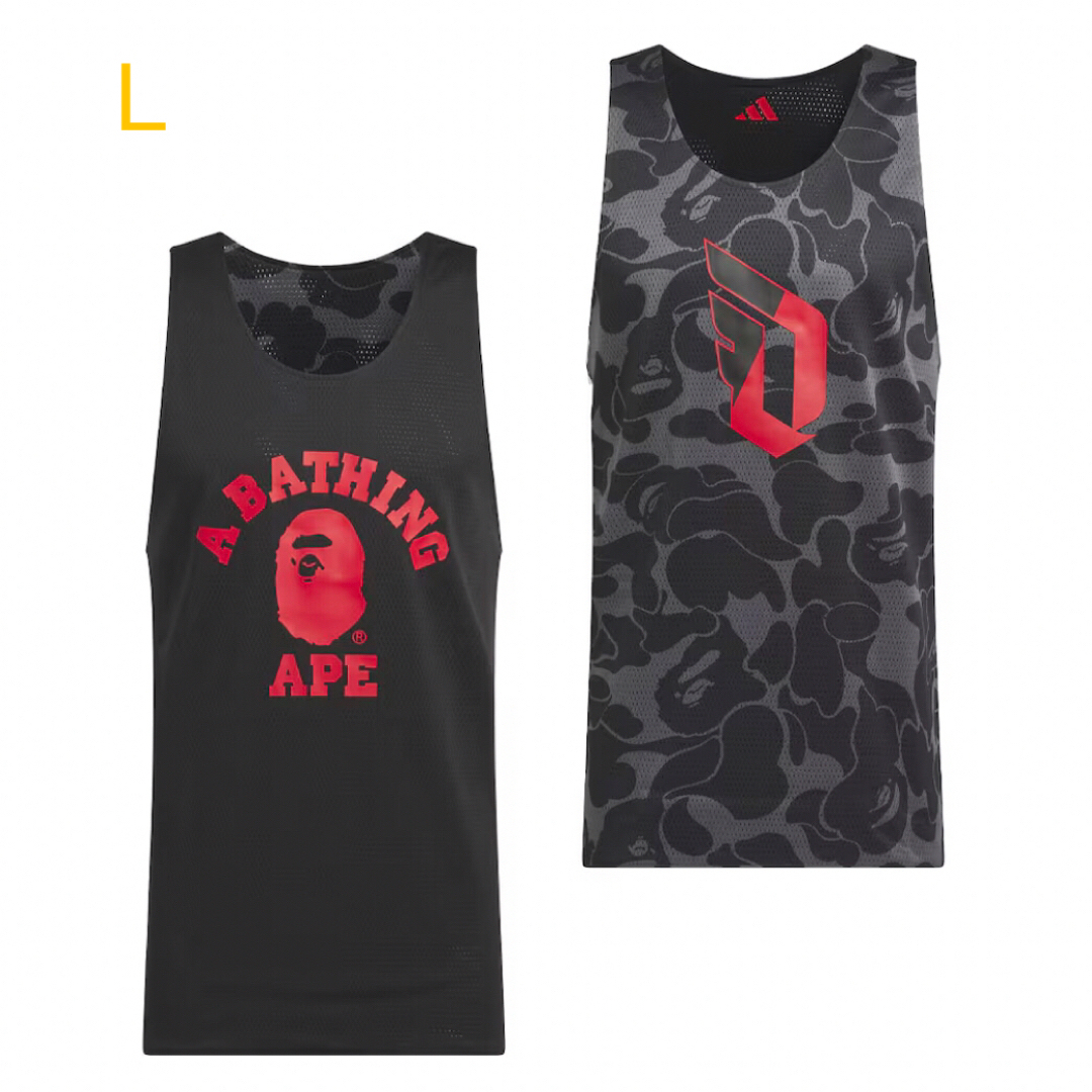 A BATHING APE - adidas BAPE x Dame 9 REVERSIBLE JERSEYの通販 A BATHING APE - adidas BAPE x Dame 9 REVERSIBLE JERSEYの通販