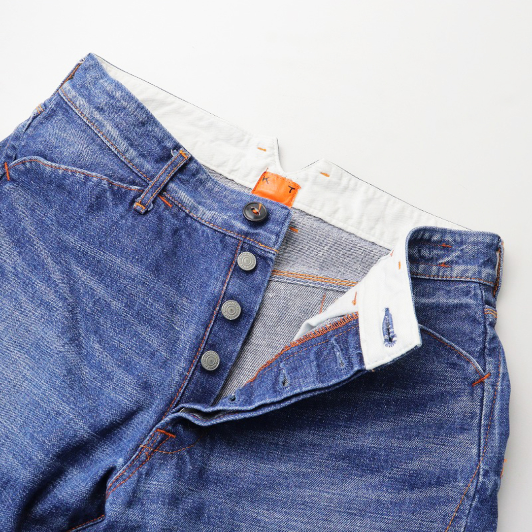 KATO` - カトー KATO クロップドテーパードデニムパンツ S KATO` - カトー KATO クロップドテーパードデニムパンツ S