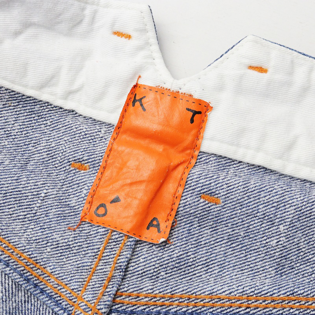 KATO` - カトー KATO クロップドテーパードデニムパンツ S KATO` - カトー KATO クロップドテーパードデニムパンツ S